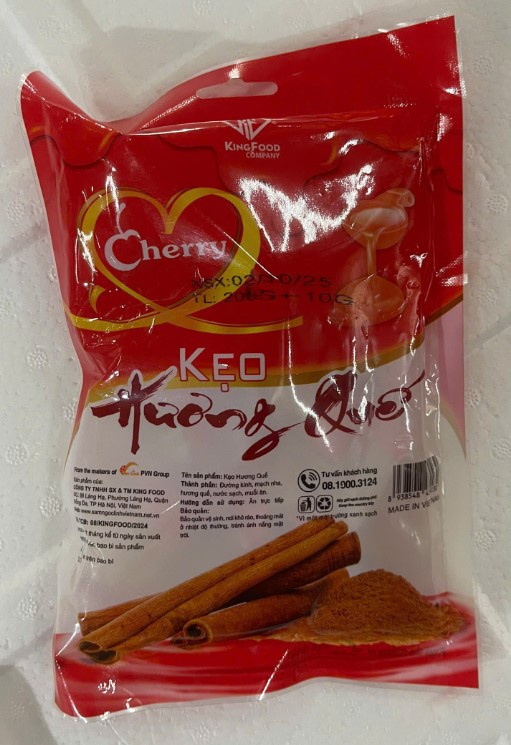 Kẹo hương quế Kingfood 200g